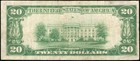 1928  20 Twenty Dollar Gold Certificate Note Fr 2402