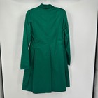 Victors Womens Green Silk Saddleseat Day Coat Size 12 Equestrian Show Jacket