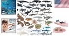 36pcs Ocean Animal Toy Set - Safe   Colorful Sharks  Whales  Octopus Figurines