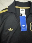 Adidas Originals X Liberty London 3-stripes Dress Black Gold Kd5559 Women S Nwt