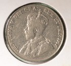 1930 - Canada 5 Cents - Nickel - Circulated - Nice Coin Album Collectable         