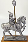 Michael Ricker Heavy Pewter Cast Clown On Horse Numbered 27 1000 Signed