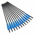 12pack 17-inch Crossbow Bolts Carbon Arrows Od8mm Hunting Replaceable Arrowhead
