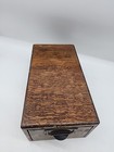 Vtg Antique Oak Globe Wernicke 1 Drawer Card File Cabinet Catalog Index Recipe
