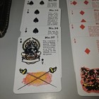 Vintage Gypsy Witch Fortune Telling Playing Cards W  Leather Case No Jokers