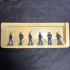 Vintage 1982 Britains  7302 Set Of 6 Hand-painted U s marines Toy Soldiers W box