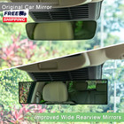 Rear View Mirror  Interior Clip On Wide Angle Panoramic Rear Mirrors Universal