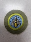 Beekeeping Merit Badge Type E Khaki Narrow Crimp
