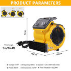 3-speed 1 3 Hp Commercial Air Mover Blower Fan Dryer Cooling Carpet Floor Dryers