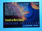 1996 Babylon 5 - Creator s Collection Card -   2 Of 10    Assault On Mars Colony
