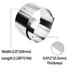 304 Stainless Steel Foil Roll 0 3mm X 50mm X 1m Metal Strip Sheet For Industr   