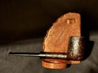 Senator Real Briar Sandblast Straight Billiard Unsmoked Vintage Estate Pipe