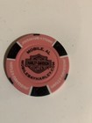 Mobile Bay  Harley-davidson Dealership Pink black Poker Chip
