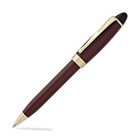 New Aurora Ipsilon Resin Ballpoint Pen - Bordeaux - New In Box  B31x