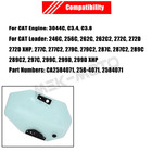 Front Door Glass 258-4071 For Caterpillar Loader 246c 256c 262c 272c 279c 299c