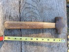 Antique Unique Blacksmithing Straight Peen Hammer 1 Lb 1 Oz