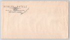 1945 Dinkler Hotels The Jefferson Davis Hotei Mobile Al Postal Cover