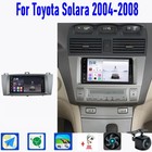 128gb 7  For Toyota Solara 2004-08 Carplay Android 15 Car Radio Gps Jbl dvr mic