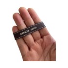 Authentic Hermes Paris Brown Ribbon Designer 75    6 25    2 Yard Gift Wrapping Hair