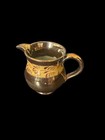 Antique Copper Lustre Small Pitcher Staffordshire 3 Inches Mid 1800s