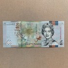 Queen Elizabeth Ii Banknote Bahamas 1 2 Dollar Currency Paper Money Memorabilia