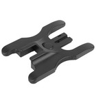 3-in-1 Dual Hot Shoe Camera Flash Bracket Lamp Mount Holder Light Base Stand