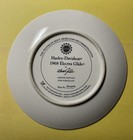 Franklin Mint Harley Davidson Electra Glide Plate   Nine Harley Davidson Cards