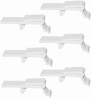 6pcs Valance Clip Vertical Blinds Dust Cover Holder Bracket For 1-1 2  Or 1-9 16