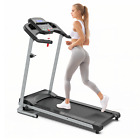 Foldable Treadmills For Home  2 5 Hp  7 5 Mph  Electric Running Incline Machine