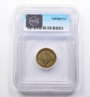 Genuine 1854-o  3 Indian Princess Head Gold Three Dollar Icg  3840