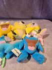 Lot Of 9 Neopets - 2004-2005 Mcdonald s 4  Plush  Speckled Gelert Ixi Wocky 4