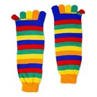 Clown Shoes And Toe Sock Costume Set Adult One Size
