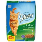Pack Of 2 9lives Indoor Complete Nutrition Indoor Adult Cat Food  20-pound Bag
