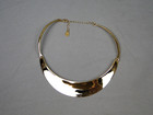 Vintage Ralph Lauren Collar Articulated Chocker Gold Necklace