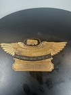 Vintage School Bus Pins Lot Of 2 Safety Bus Driver Badge Enamel Brooch