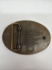 1981 Hesston National Finals Rodeo Belt Buckle Seventh Edition Vintage