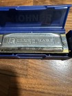 Hohner German Blues Harp Harmonica With Case
