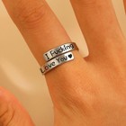 I F cking Love You Ring Women Stainless Steel Promise Ring Gift