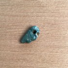 Ancient Pre Columbian Blue Green Jade Pendant Bead Combine Shipping  21