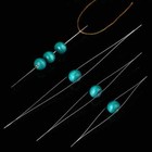Open Eye Beading Needle Easy Beader 5 Pieces