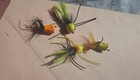 Huge Vintage Fly Fishing Estate Lot - 63 Pieces   Rare Nature Faker Card
