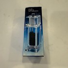 Cole   Mason 505 Clear Acrylic Manual Pepper Mill Grinder - 5 5  Tall