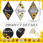 Sintuff 3 Pcs Sunflower Wall Decor Inspirational Wall Art Rustic Farmhouse Decor