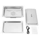 Food Warmer With Temperature Control For Buffets Electric Chafing Dish Buffet