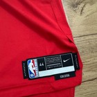 New Nike Nba Chicago Bulls Icon Red Authentic Blank Jersey Size Medium 44  2