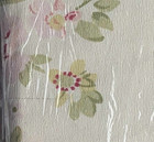 New  with A Woven In Gray Thread  Kids Line  Kidsline Emma Rose Floral Valance