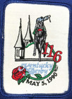Kentucky Derby 116 Duffle Bag Delta Airlines Embroidered Patches Horse Racing