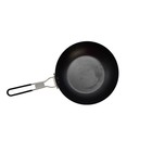 Ozark Trail 9 5  Carbon Steel Frying Pan With Folding Handle