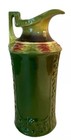 Vtg Glazed Porcelain Art Nouveau French Garden Imagery Garden 6 5    H Rare Find