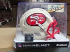 San Francisco 49ers 2026 Helmet Riddell Replica Mini Speed  Alternate New